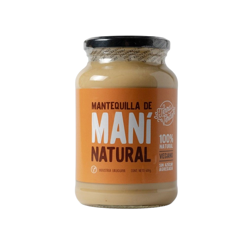 MANTECA DE MANÍ Terra verde 600g