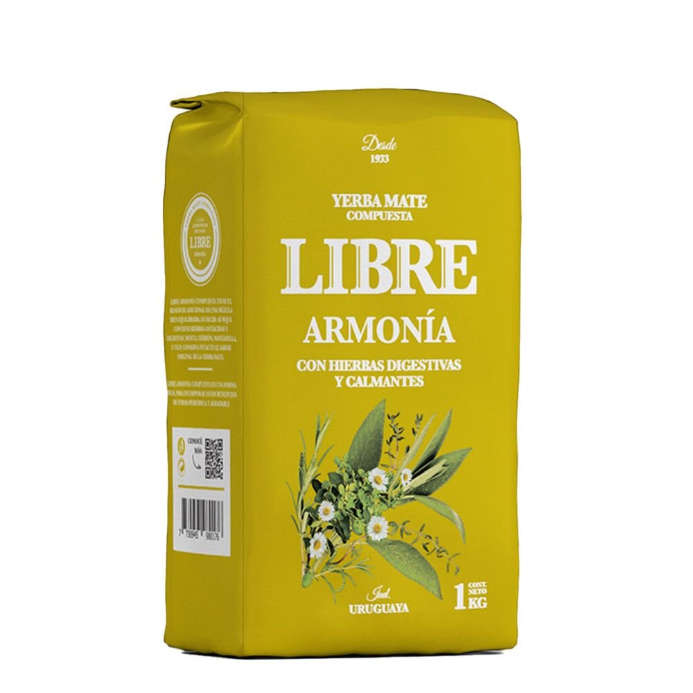 YERBA LIBRE ARMONÍA 1 kg