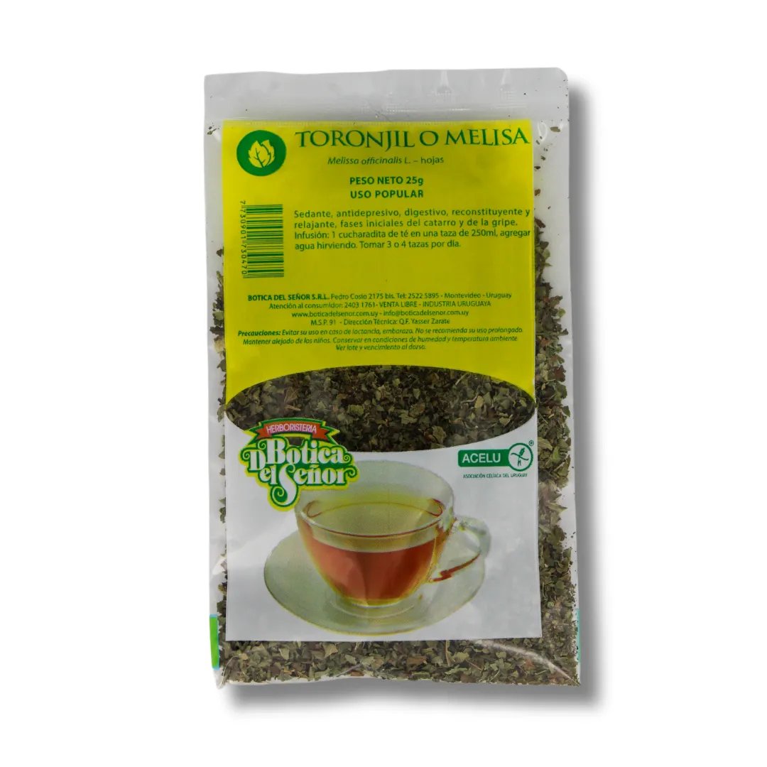 MELISA / TORONJIL Botica del señor 25g
