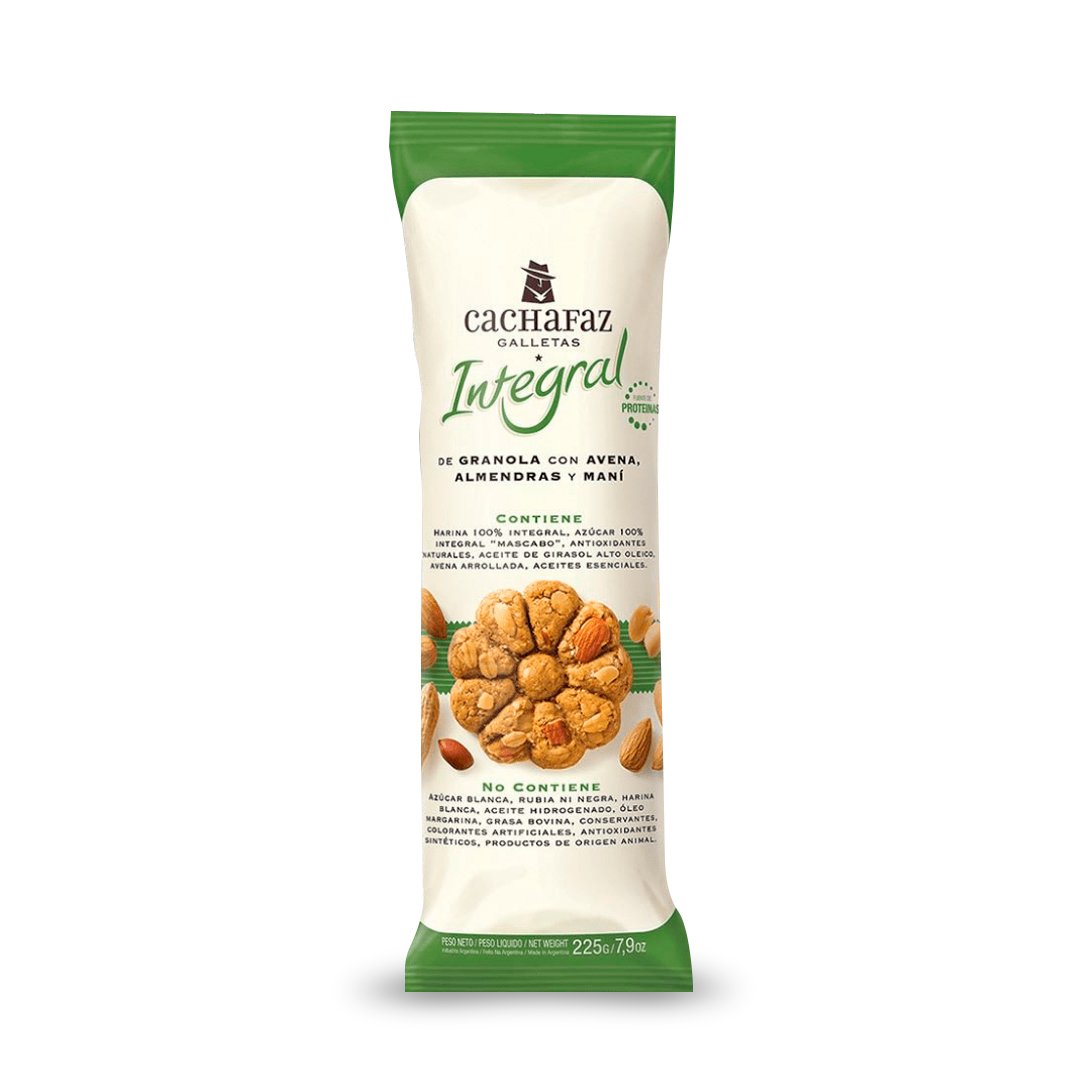 GALLETA INTEGRAL DE GRANOLA Cachafaz 225g